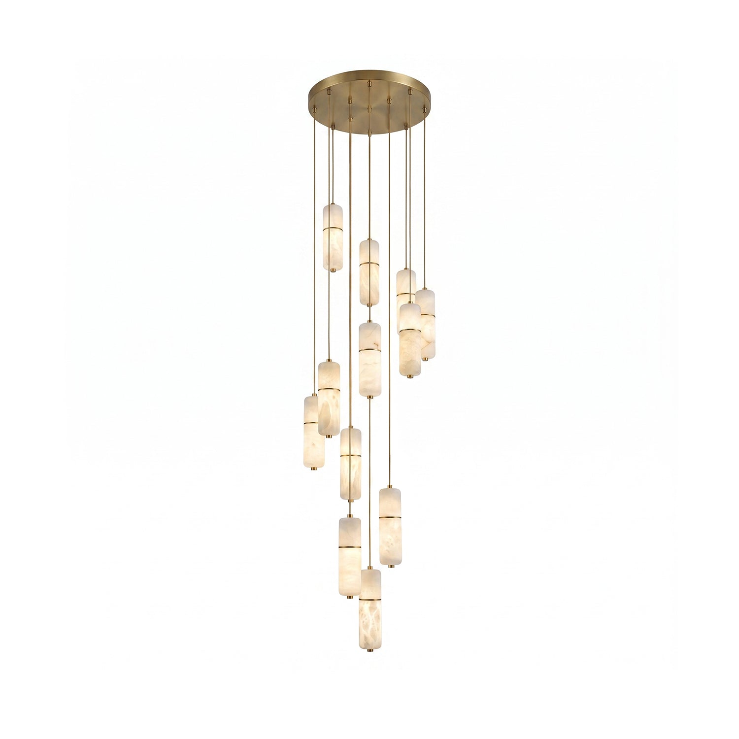 Cannula Alabaster Chandelier