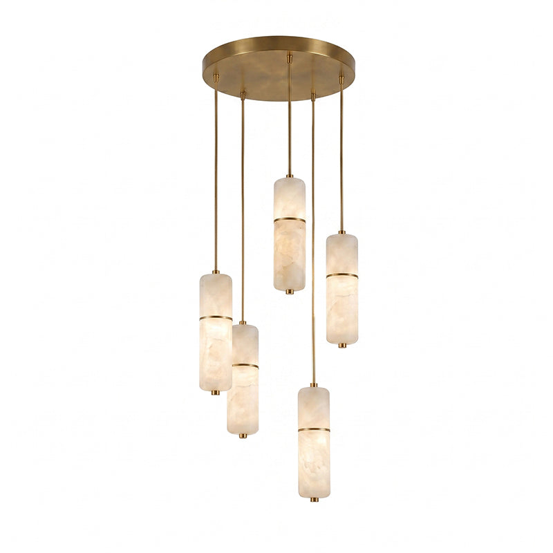 Cannula Alabaster Chandelier