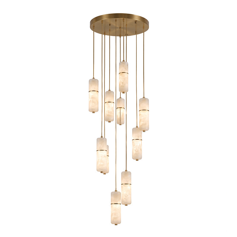 Cannula Alabaster Chandelier