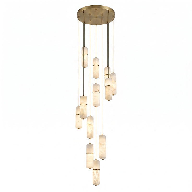 Cannula Alabaster Chandelier