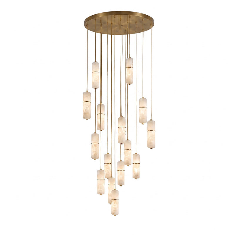 Cannula Alabaster Chandelier