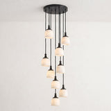 Chart Alabaster Cluster Chandelier