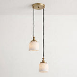 Chart Alabaster Cluster Chandelier