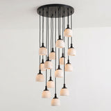 Chart Alabaster Cluster Chandelier