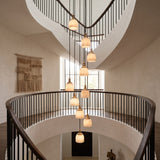 Chart Alabaster Cluster Chandelier
