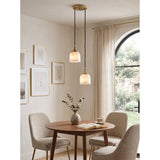 Chart Alabaster Cluster Chandelier