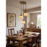 Chart Alabaster Cluster Chandelier