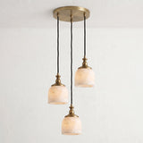 Chart Alabaster Cluster Chandelier