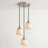 Chart Alabaster Cluster Chandelier