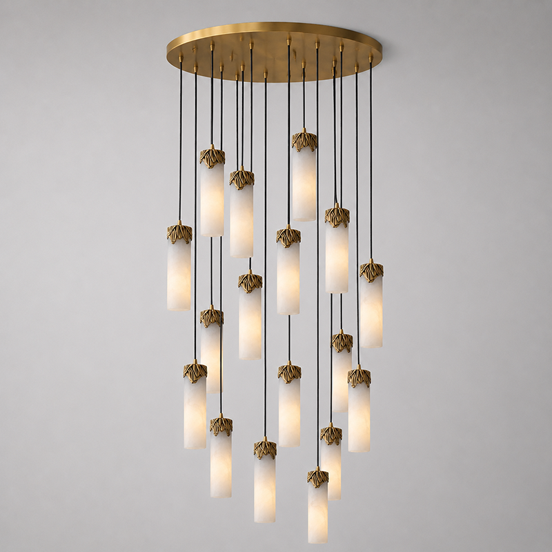 Dansani Lyra Alabaster Chandelier