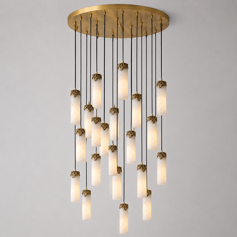 Dansani Lyra Alabaster Chandelier