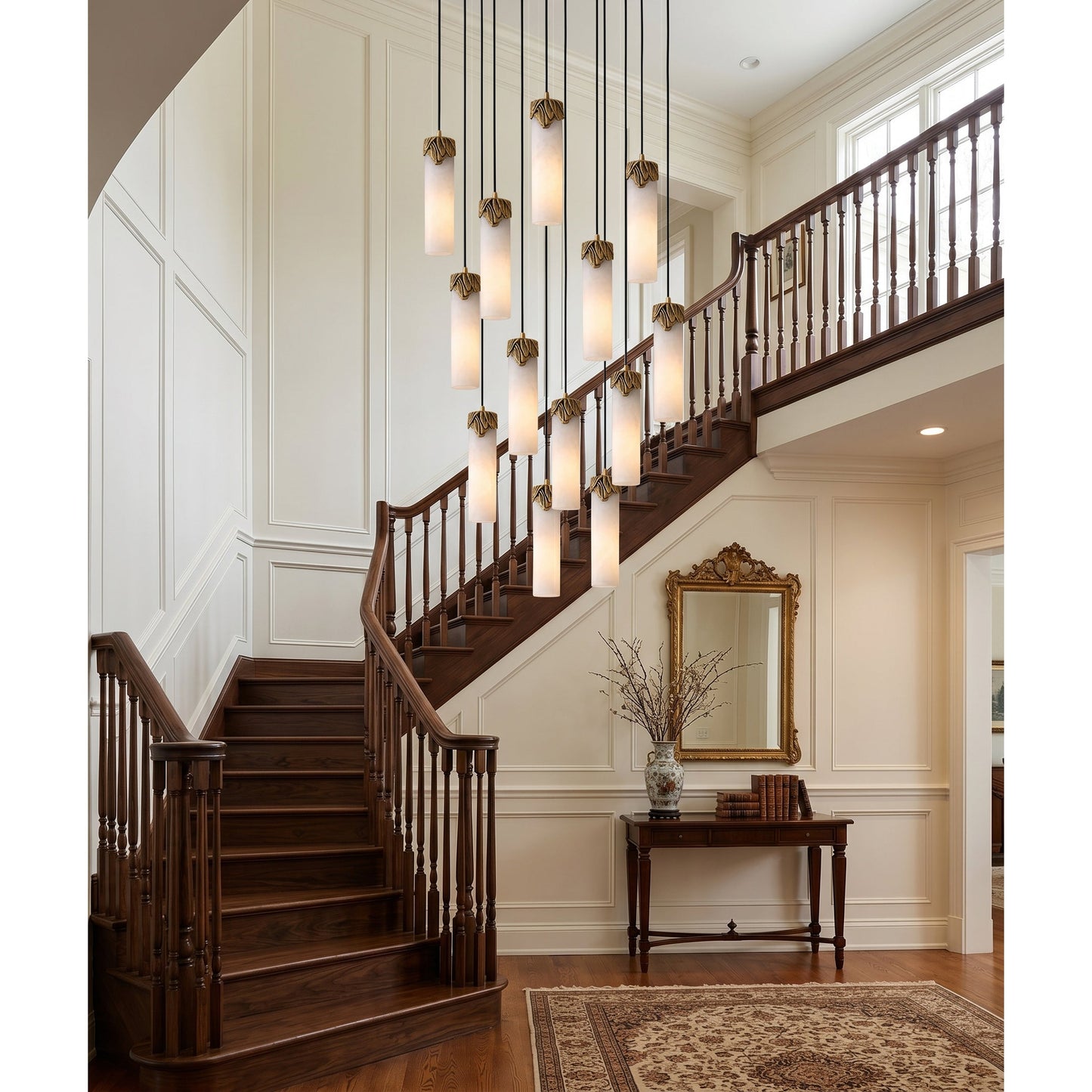 Dansani Lyra Alabaster Chandelier
