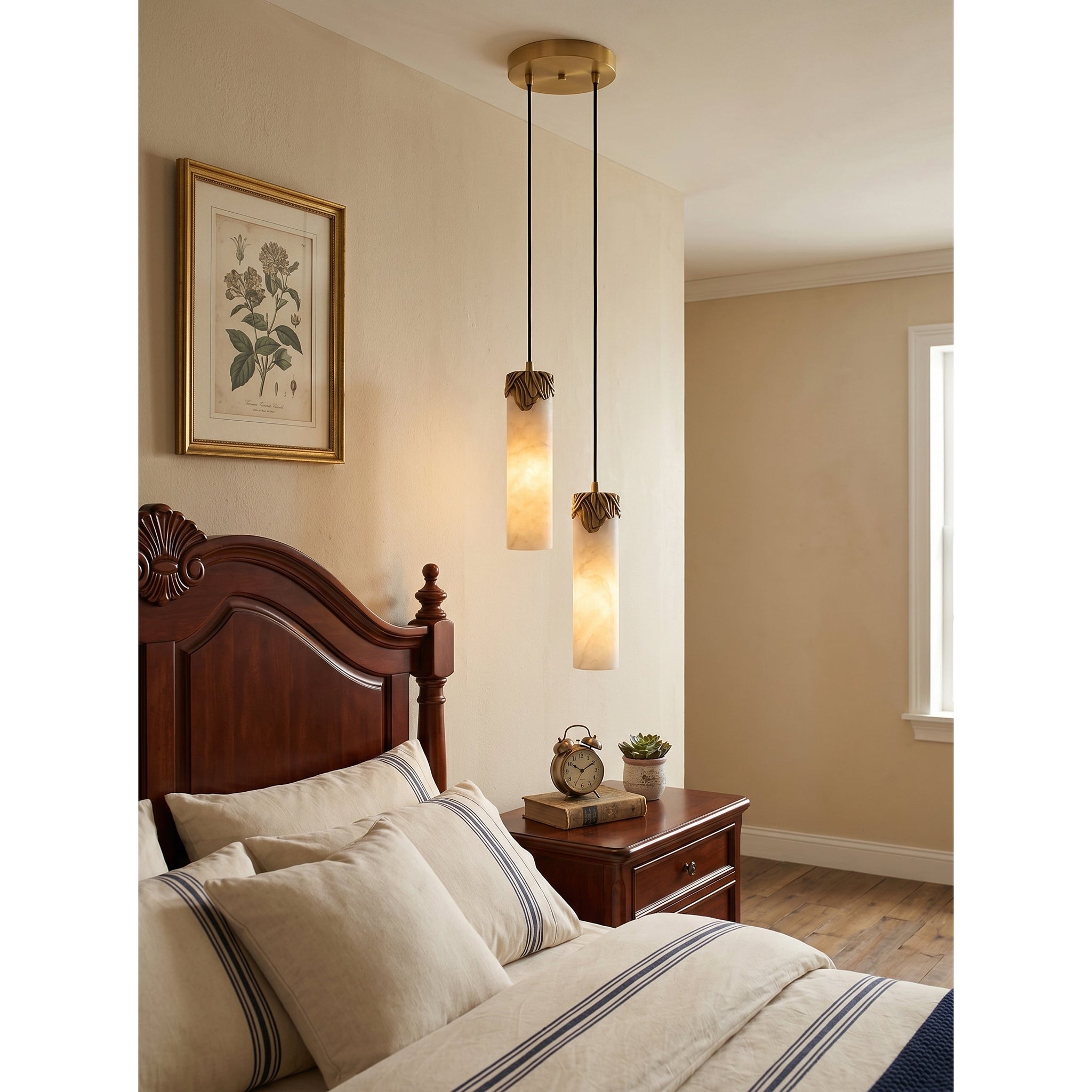 Dansani Lyra Alabaster Chandelier