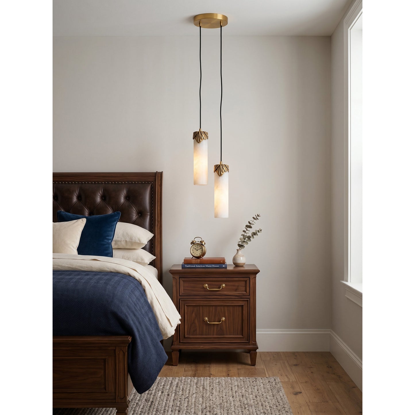 Dansani Lyra Alabaster Chandelier