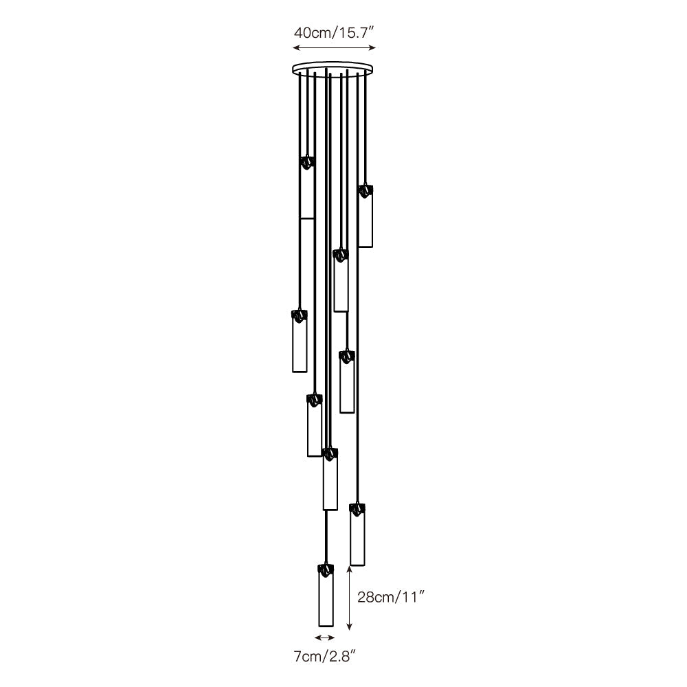 Dansani Lyra Alabaster Chandelier