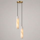 Flute Alabaster Chandelier