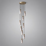 Harlin Alabaster Cluster Chandelier