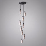 Harlin Alabaster Cluster Chandelier