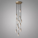Harlin Alabaster Cluster Chandelier