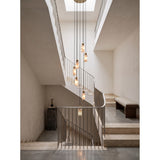 Harlin Alabaster Cluster Chandelier