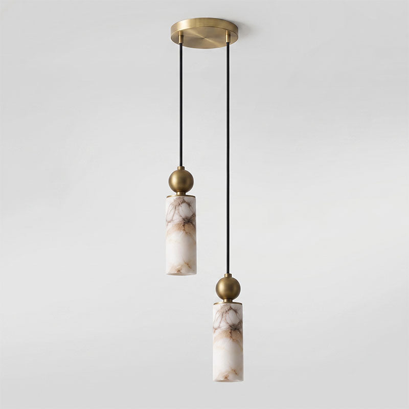 Harlin Alabaster Cluster Chandelier