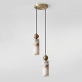 Harlin Alabaster Cluster Chandelier