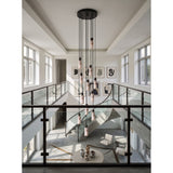 Harlin Alabaster Cluster Chandelier