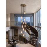Harlin Alabaster Cluster Chandelier