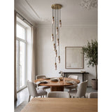 Harlin Alabaster Cluster Chandelier