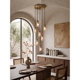 Harlin Alabaster Cluster Chandelier