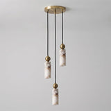 Harlin Alabaster Cluster Chandelier