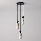 Harlin Alabaster Cluster Chandelier