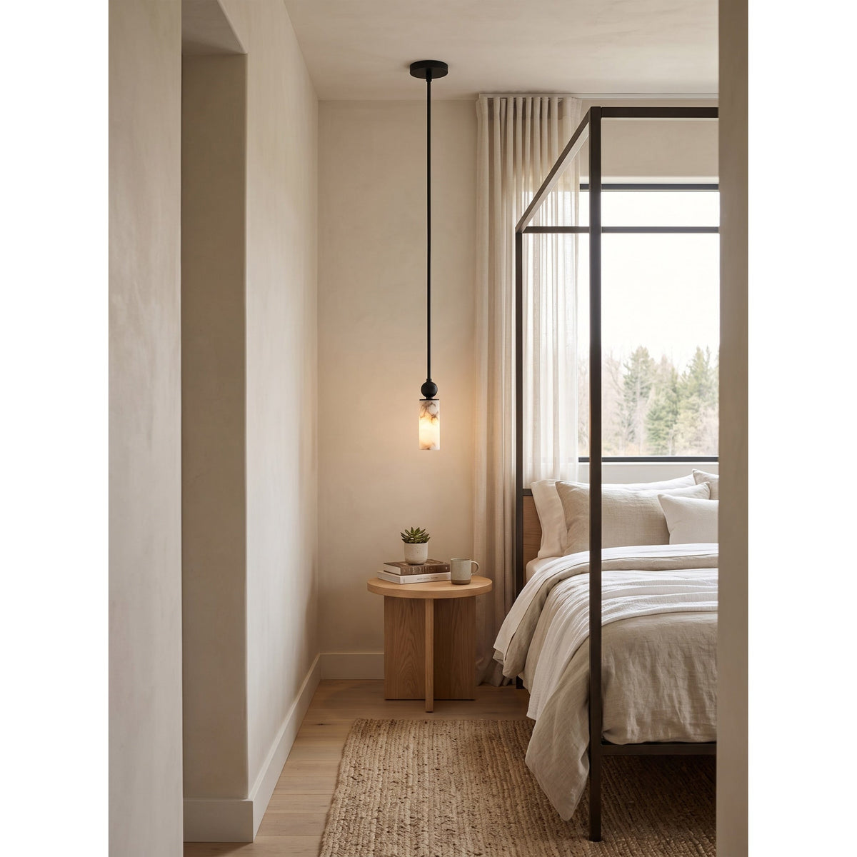 Harlin Alabaster Pendant Lamp