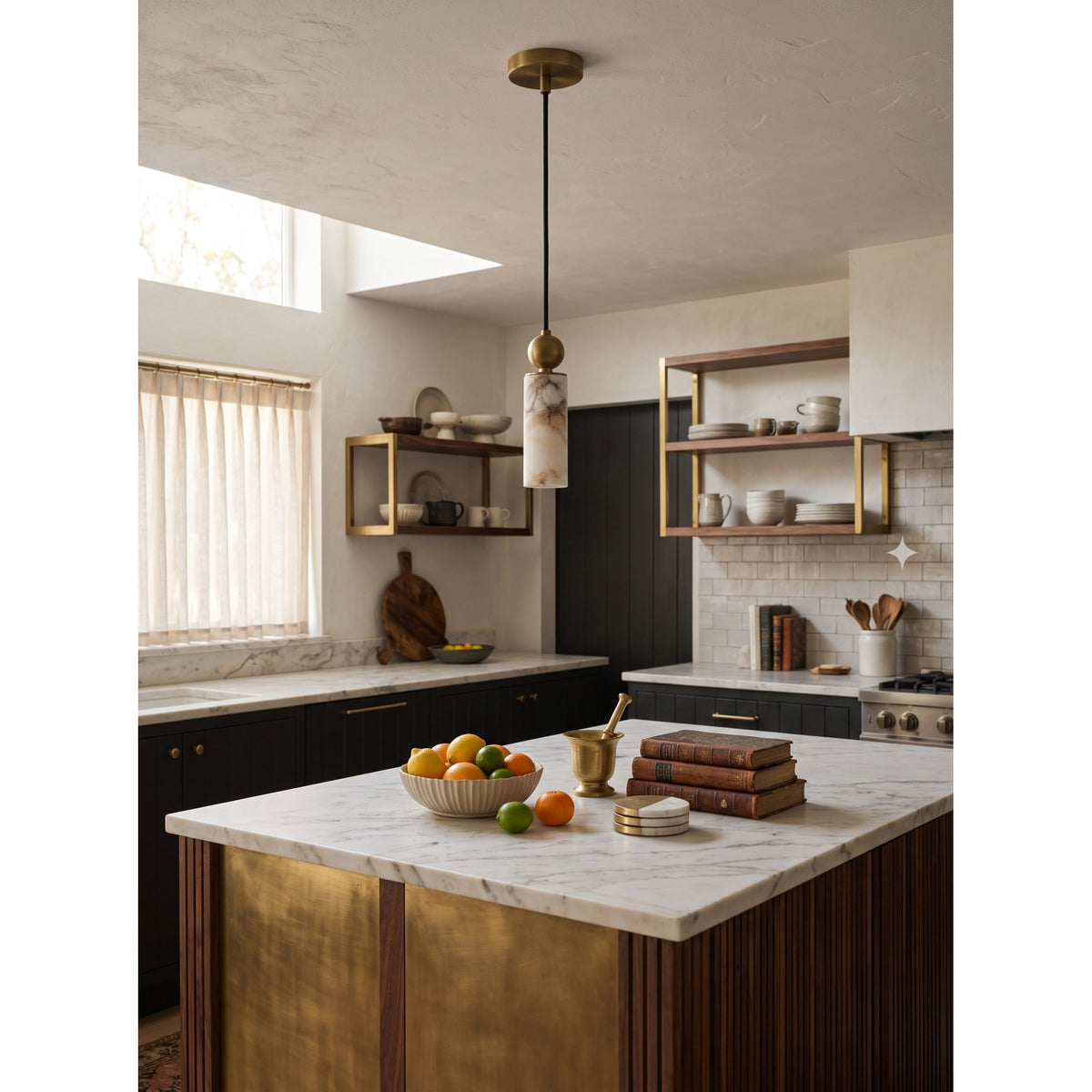 Harlin Alabaster Pendant Lamp