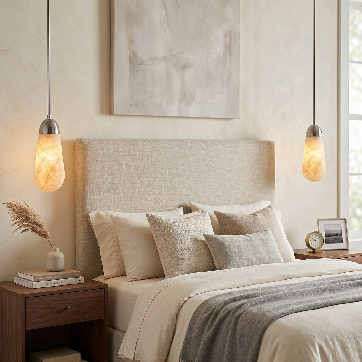Lariat Alabaster Pendant Lamp