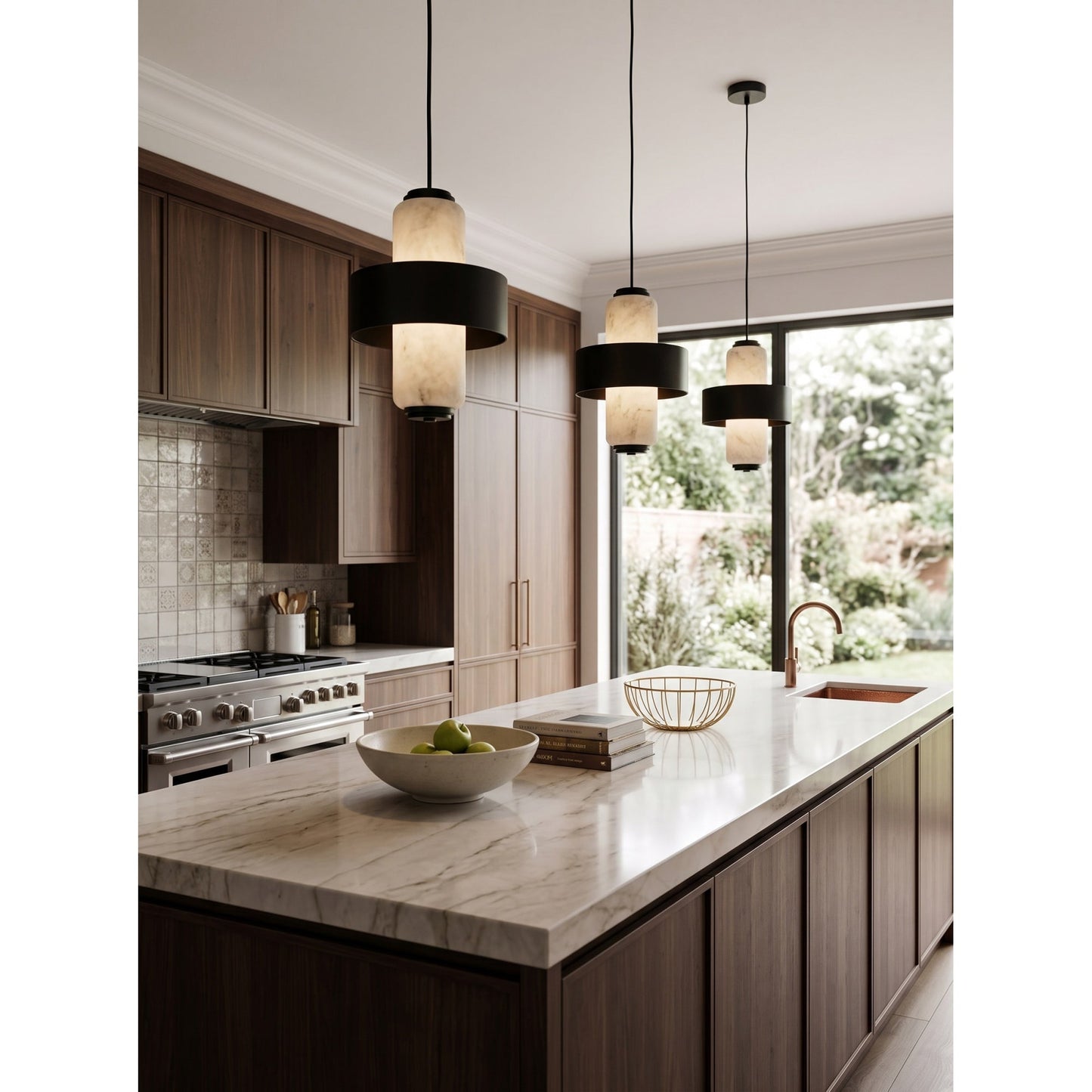 Melrose Alabaster Pendant Lamp