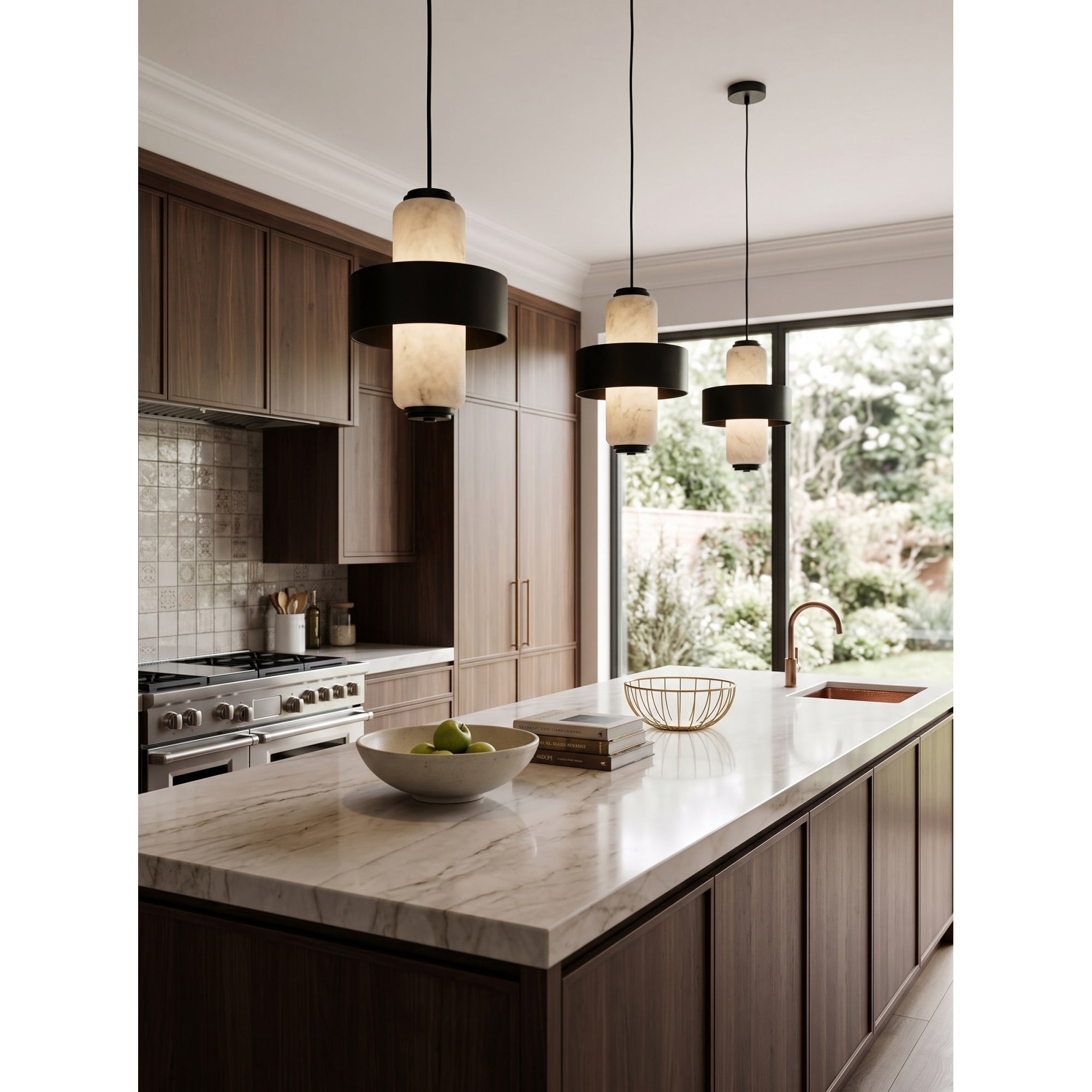 Melrose Alabaster Pendant Lamp
