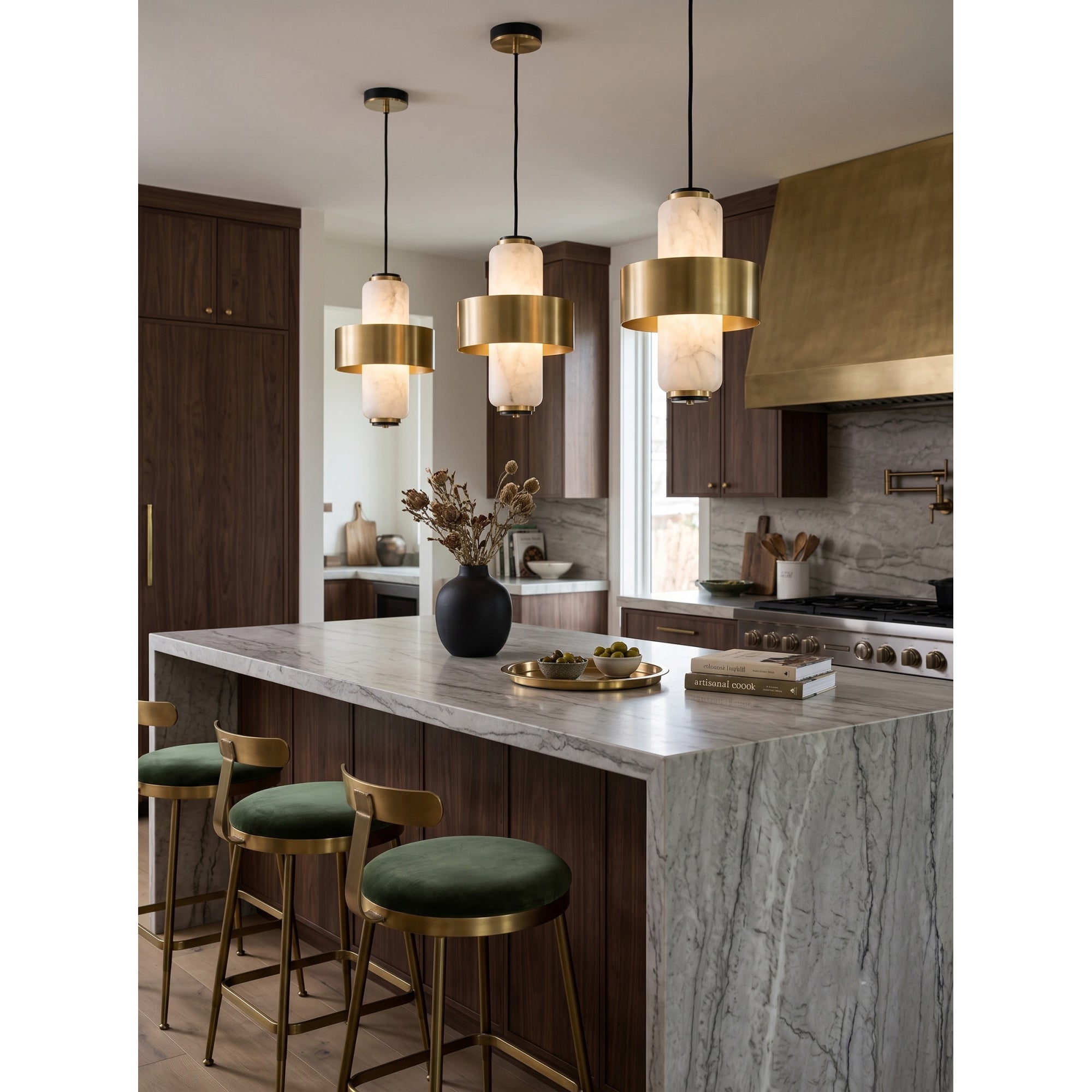 Melrose Alabaster Pendant Lamp