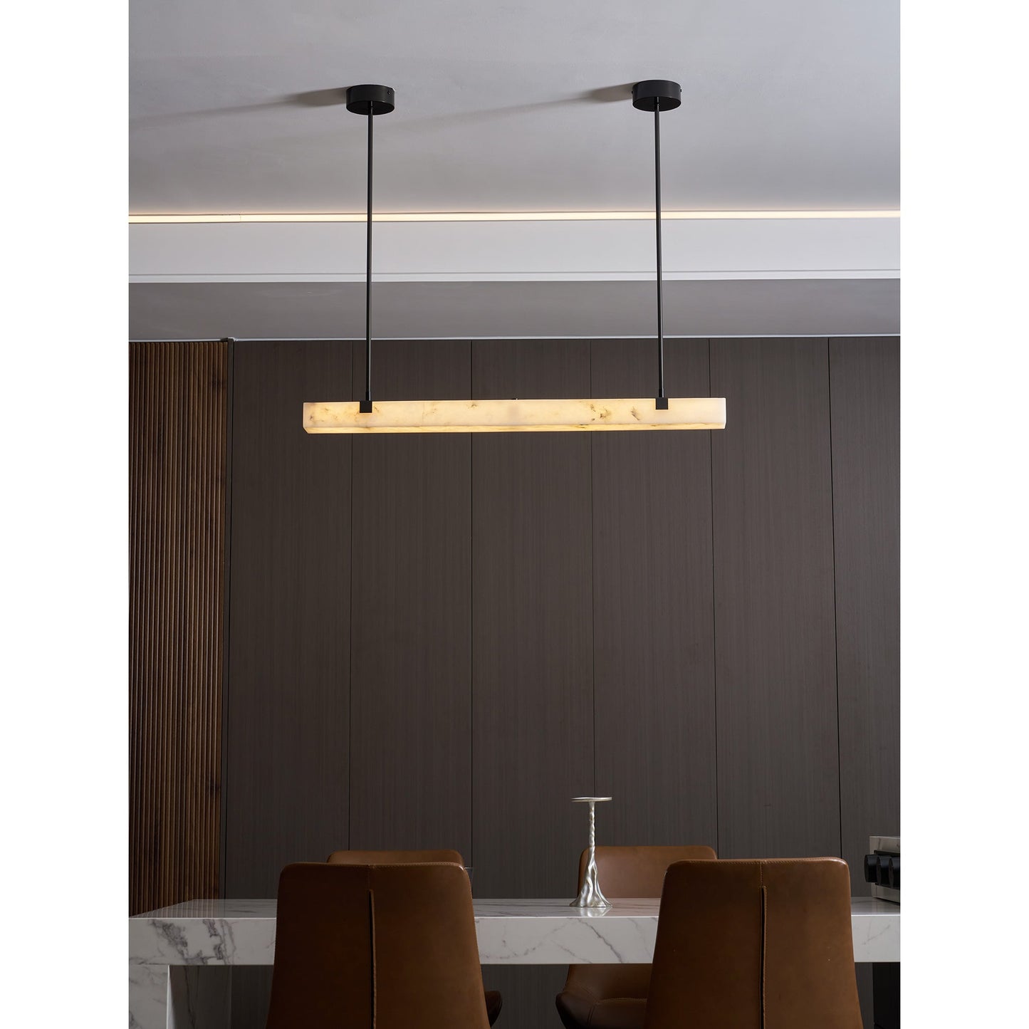 Mission Alabaster Chandelier