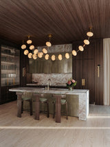 Nephele Alabaster Chandelier
