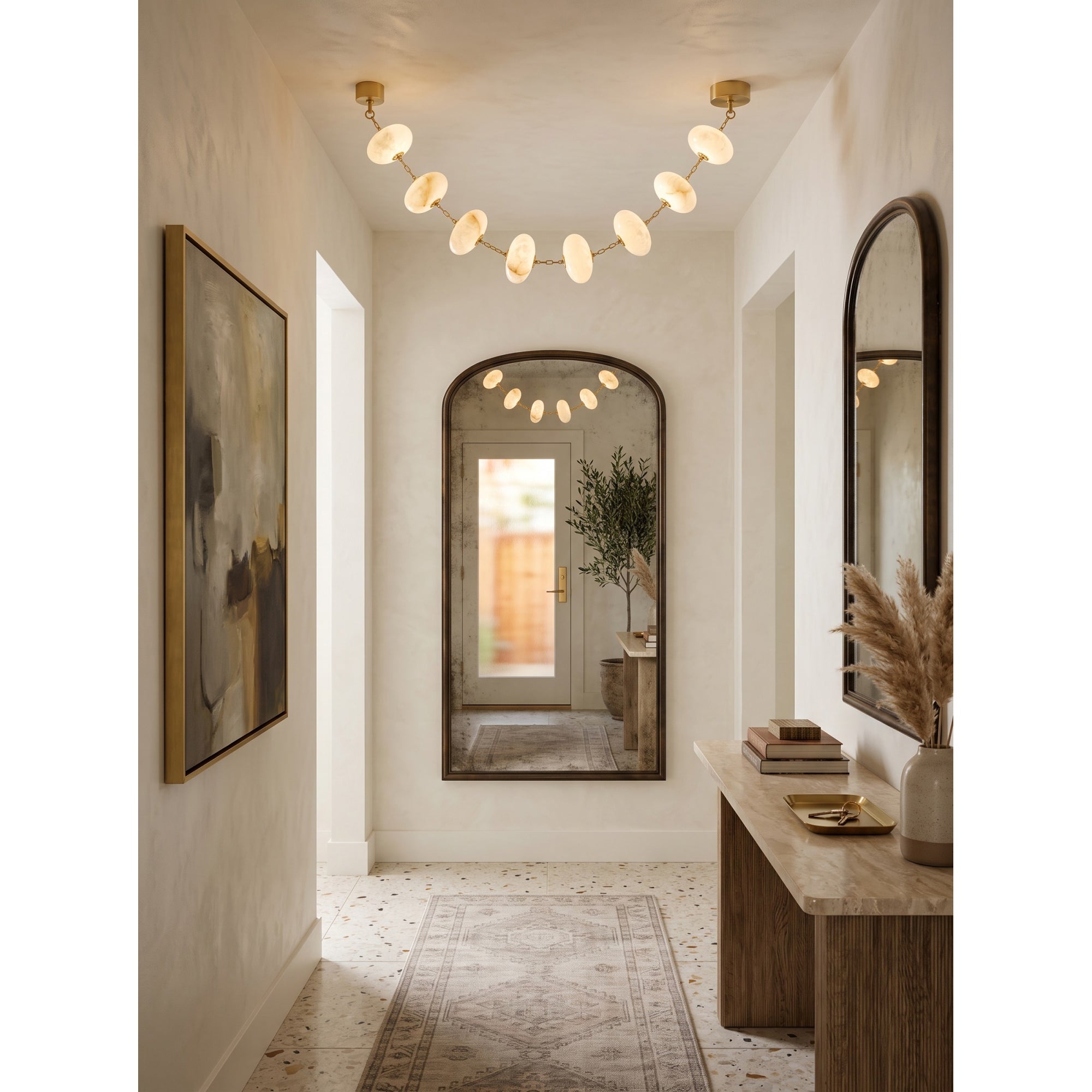 Nephele Alabaster Chandelier