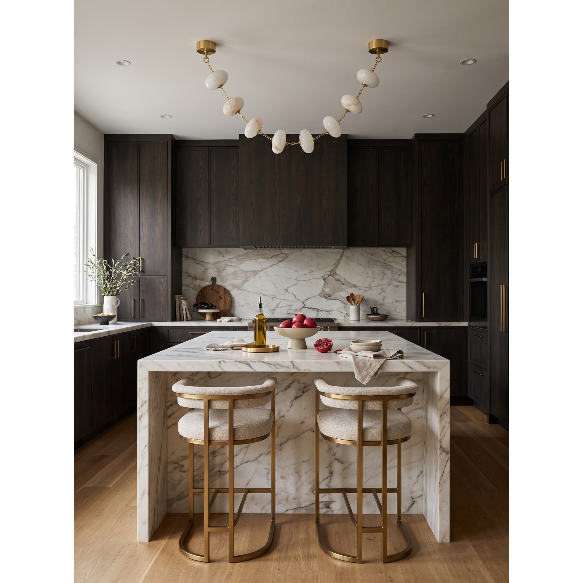 Nephele Alabaster Chandelier