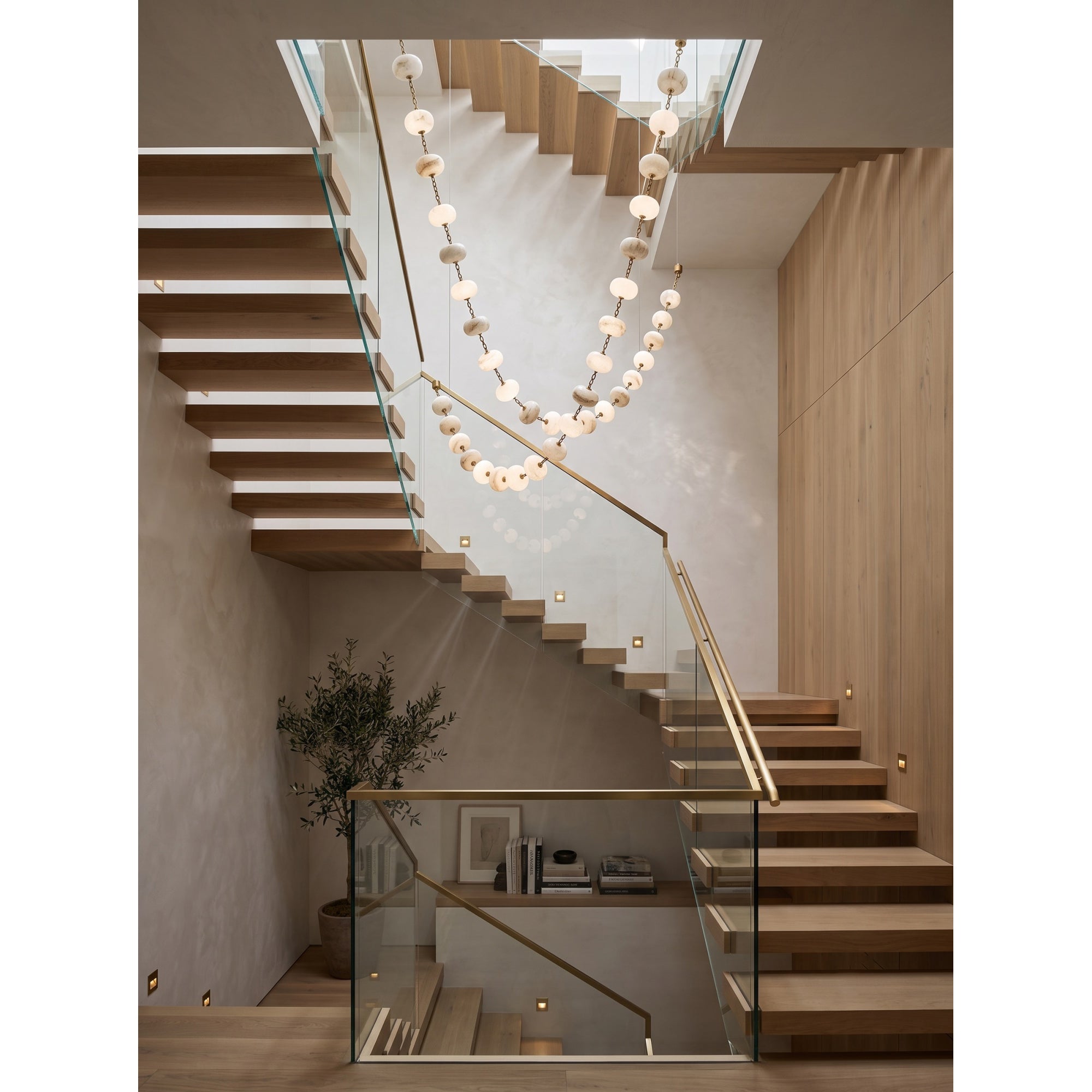 Nephele Alabaster Chandelier