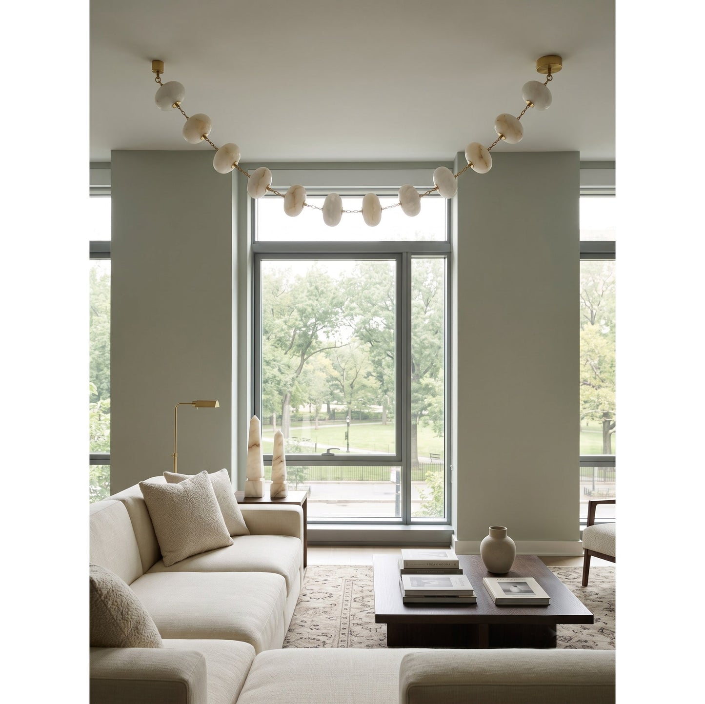 Nephele Alabaster Chandelier