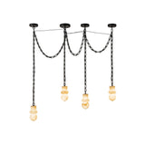 Orba Chain Alabaster Chandelier