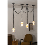 Orba Chain Alabaster Chandelier