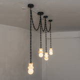 Orba Chain Alabaster Chandelier
