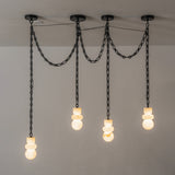 Orba Chain Alabaster Chandelier