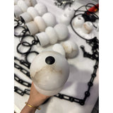 Orba Chain Alabaster Chandelier