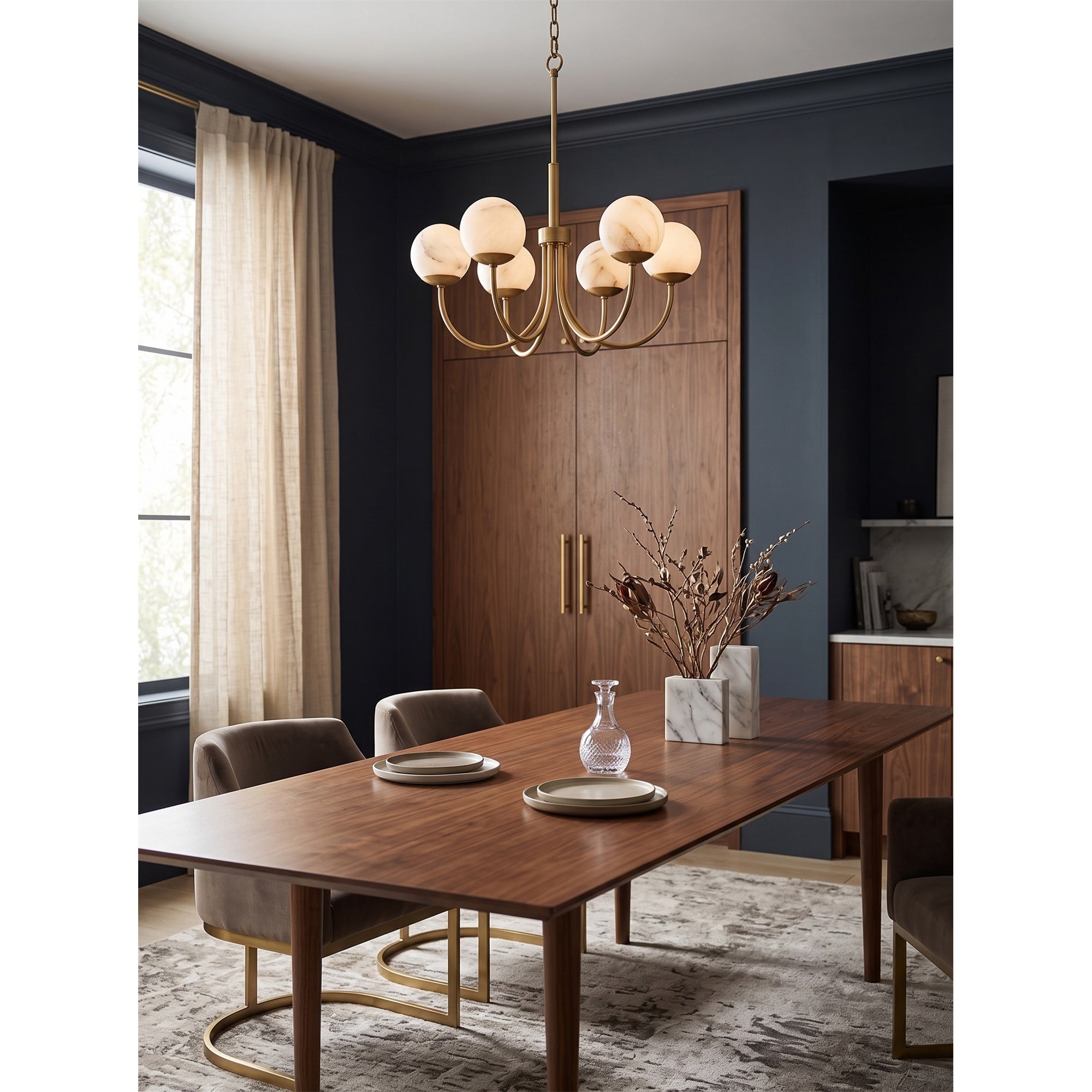 Orillia Alabaster Chandelier